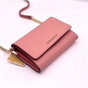 Michael Kors Medium MF Phone Xbody Bag Primrose